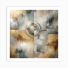 Geometric Harmony Art Print