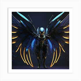 Alien Wings Art Print