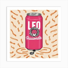 Leo Passionate 3 Art Print