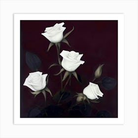 Roses of Innocence Art Print