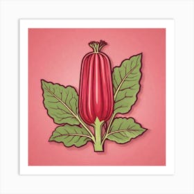 Radish 48 Art Print