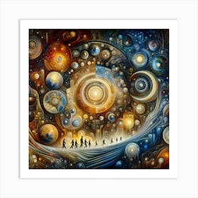 Spaceships Art Print