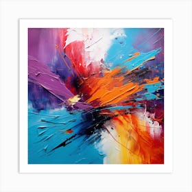 Abstract Painting 123 Art Print