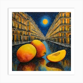 Paris At Night Art Print