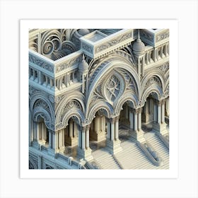 magnificence in marble Art Print