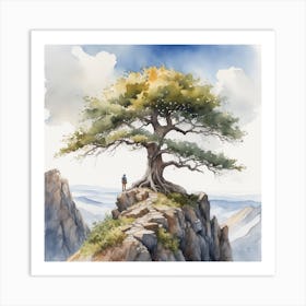 Lone Tree 13 Art Print