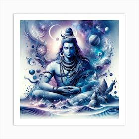 Lord Shiva 45 Art Print