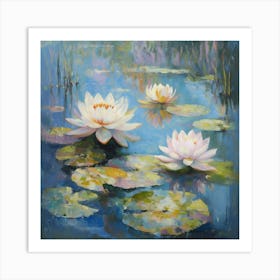 Water Lilies Art Print