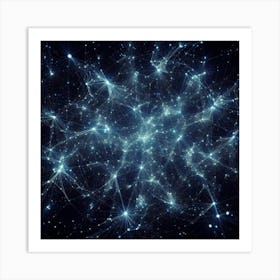 Network Of Stars Art Print