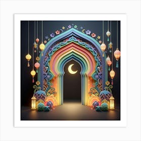 Islamic Ramadan 6 Art Print