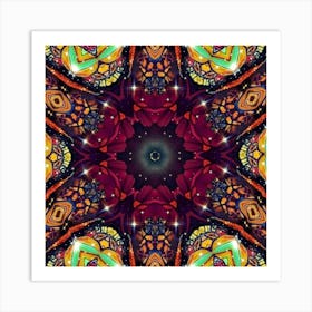 Psychedelic Mandala 59 Art Print