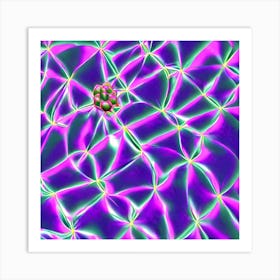 Fractal Flower 1 Art Print