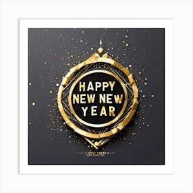 Happy New Year 88 Art Print