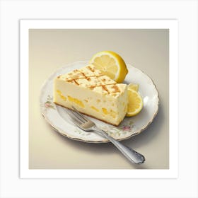 Lemon Cake 2 Art Print