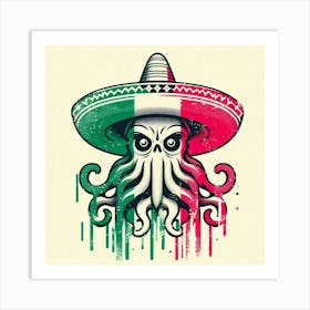 Octopus Art Print