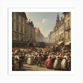 Street Scene Art Print