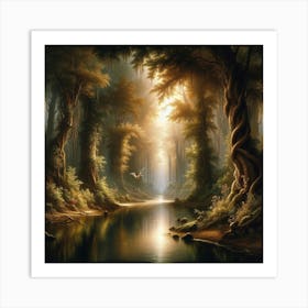 'The Forest' 2 Art Print