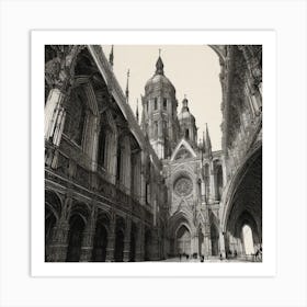 London Cathedral Art Print