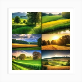 Landscape Wallpapers 20 Art Print