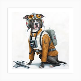 Star Wars Dog Art Print