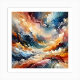 Abstract Painting 115 Art Print