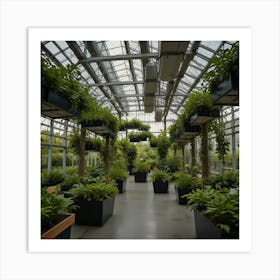 Greenhouse 3 Art Print