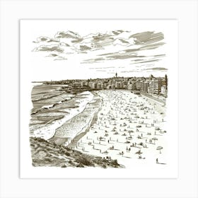 Sydney Beach 1 Art Print