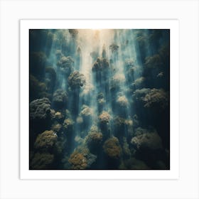 Underwater Forest Art Print