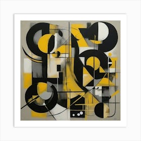 Abstract Painting, S.Dali Style Art Print