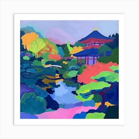 Colourful Gardens Tofuku Ji Japan 4 Art Print