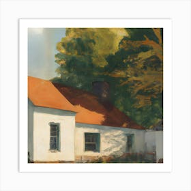 House In The Woods 3 Art Print