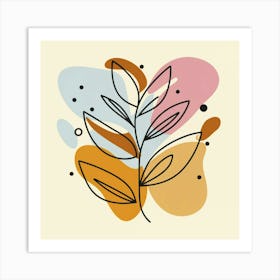 Abstract Leaf 2 Art Print