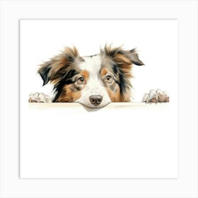 Australian Shepherd Art Print