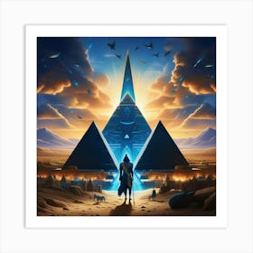 Anubis, Egyptian Art Print