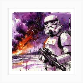 Stormtrooper 24 Art Print