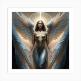 Angel Of Light 1 Art Print