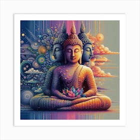Buddha 46 Art Print