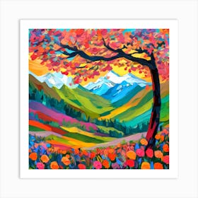 Bright Landscape Art Print