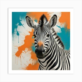 Zebra 2 Art Print