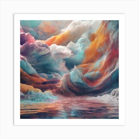 Abstract Painting Art Print