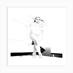 Sexy Girl 45 Art Print