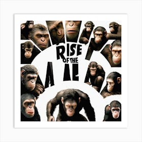 Rise Of The Planet Of The Apes Art Print