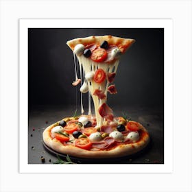 Pizza73 Art Print