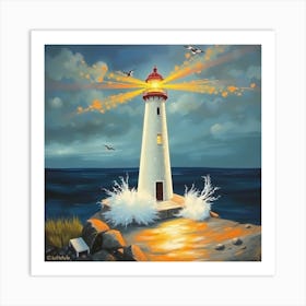 Lighthouse 12 Art Print