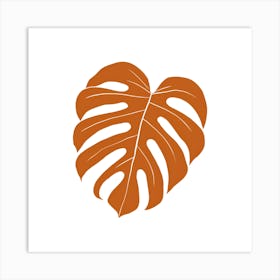 Monstera Leaf 3 Art Print