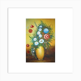 Flowers In A Vase Art Print