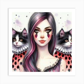 Kitty Cat 7 Art Print