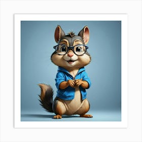 Alvin And The Chipmunks 10 Art Print