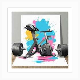 Fitness Art Print