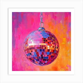 Disco Ball Art 13 Art Print